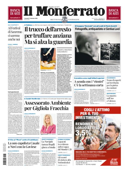 Il Monferrato - Edizione 10 del 07/02/2025